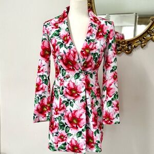 Alice + Olivia Latoya Floral Blazer Dress
